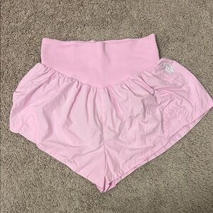 FP Movement by Free People High Waist Pink Shorts